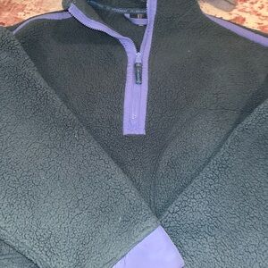 Free people mountain high half zip fleece